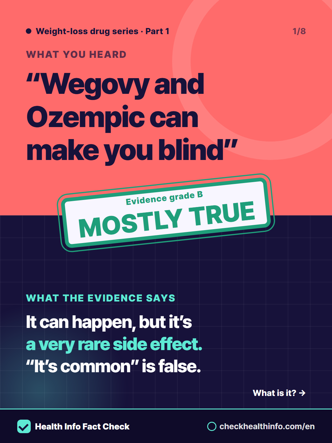 Can Wegovy make you go blind? Semaglutide and optic nerve damage (NAION) 1/8