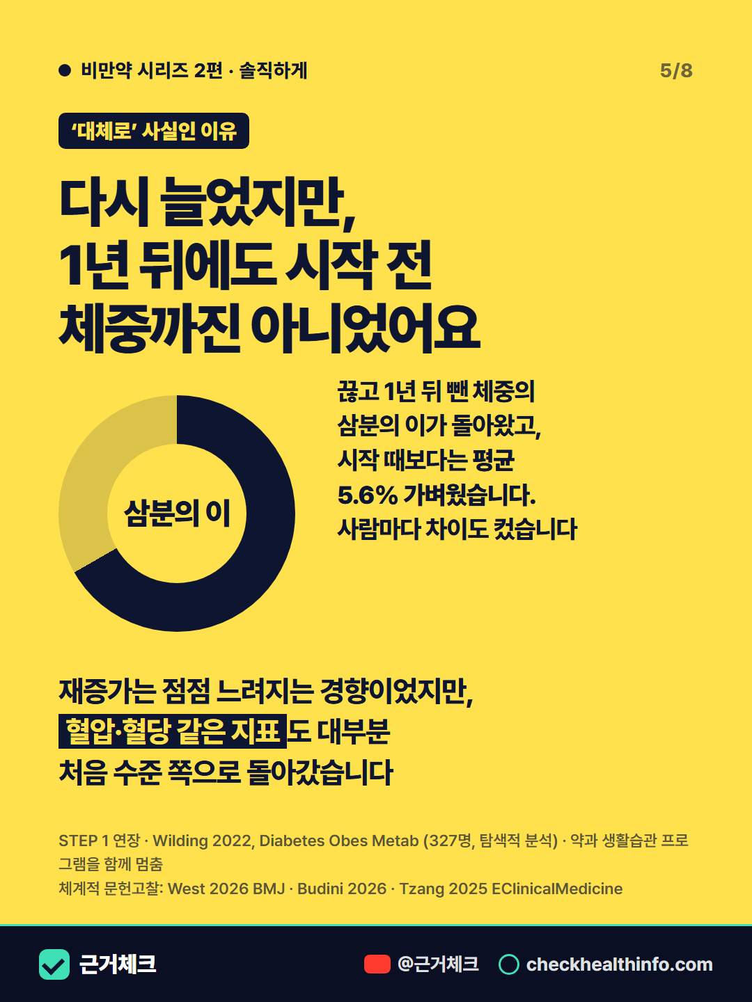 비만 주사, 끊으면 다시 찐다? 계속 맞아야 할까 5/8